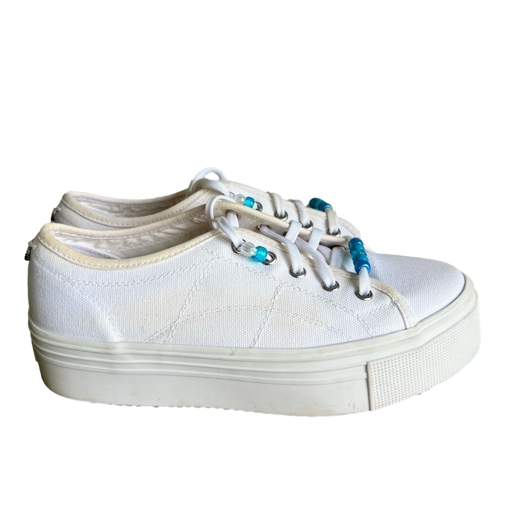 Steve Madden Mayra Platform Canvas Women's Shoe Size 9.5 SKU#24684